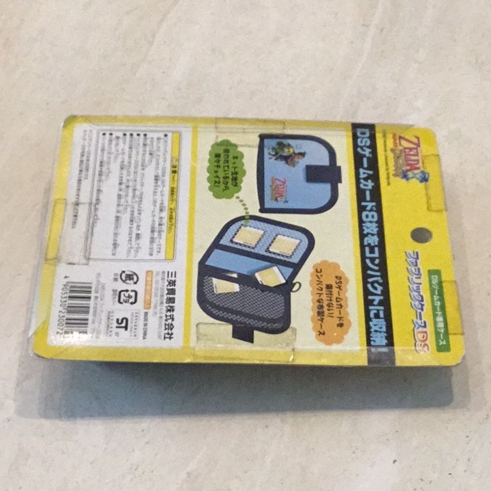 The Legend Of Zelda 2007 Nintendo DS Game Case Japan Games Pouch Holder 3DS - Picture 9 of 16